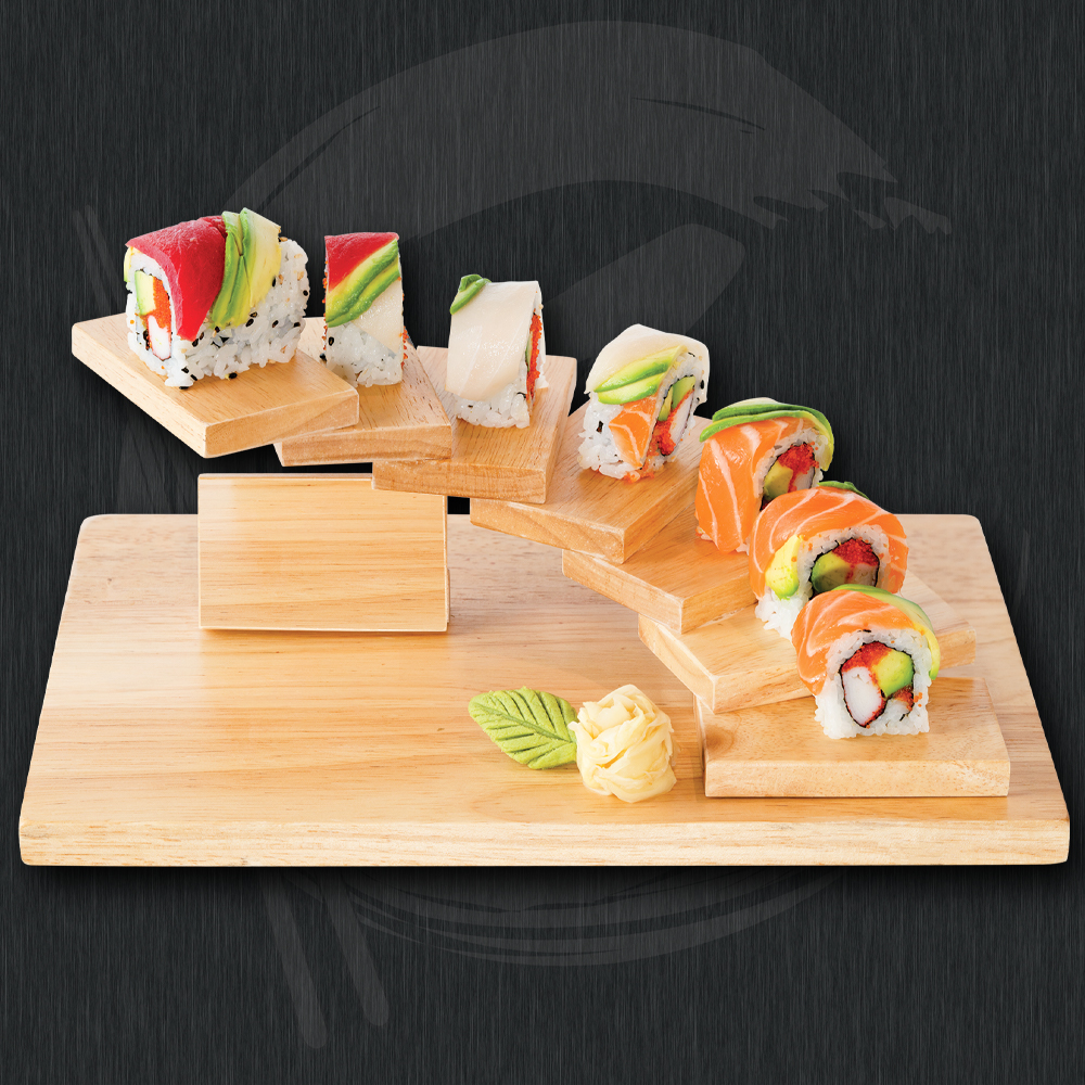 Order Rainbow Roll food online from Zane Japanese Eatery store, Germantown on bringmethat.com