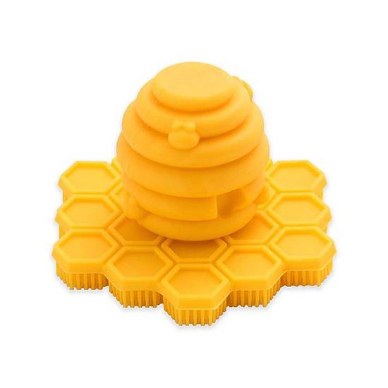 Order ScrubBEE Buzzy Body Brush in Yellow food online from Buybuy Baby store, Christiana on bringmethat.com