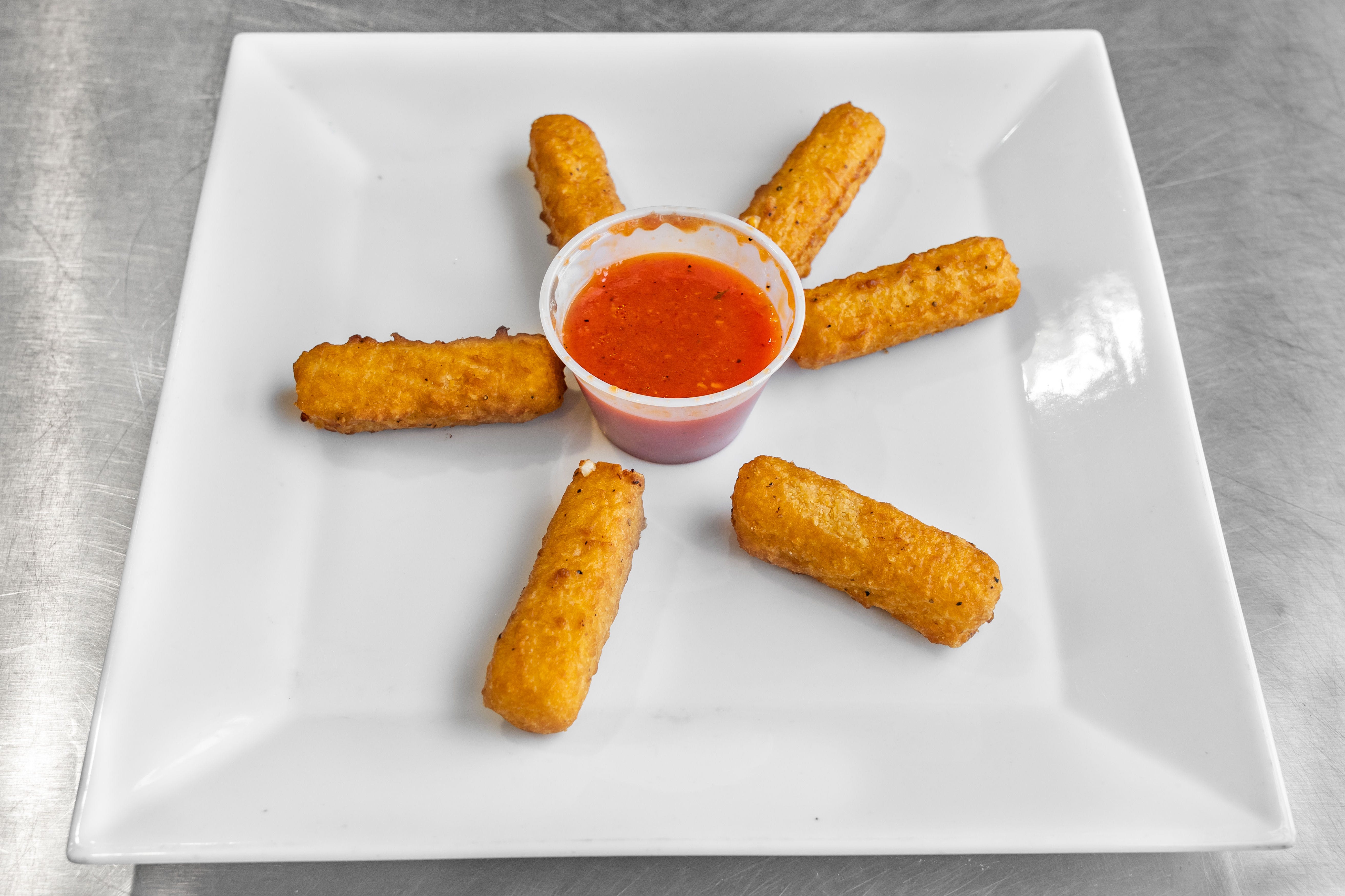 Order Mozzarella Sticks - 6 Pieces food online from Melrose East Restaurant & Pizza store, Southampton on bringmethat.com