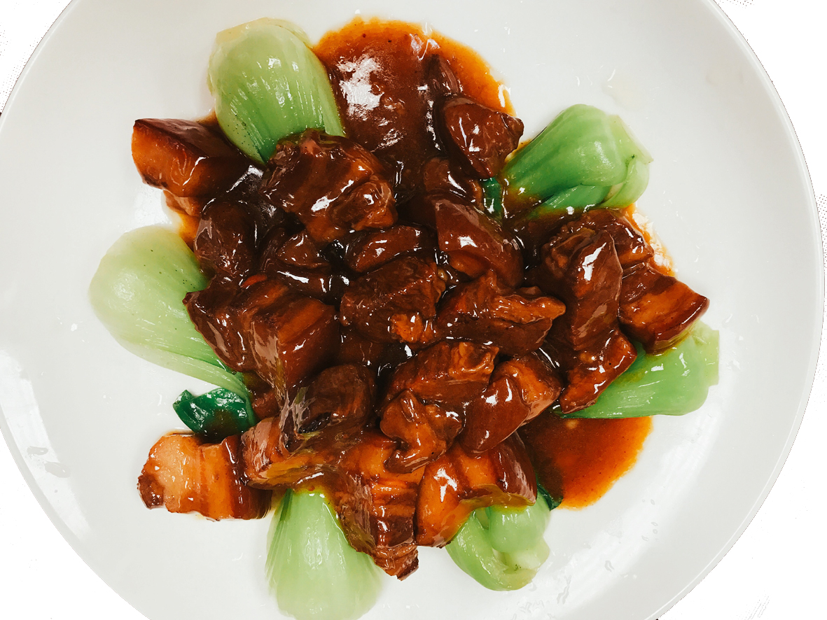 Order D05. Braised Pork in Taiwan Style台灣紅燒肉 food online from Gourmet China House store, Boston on bringmethat.com