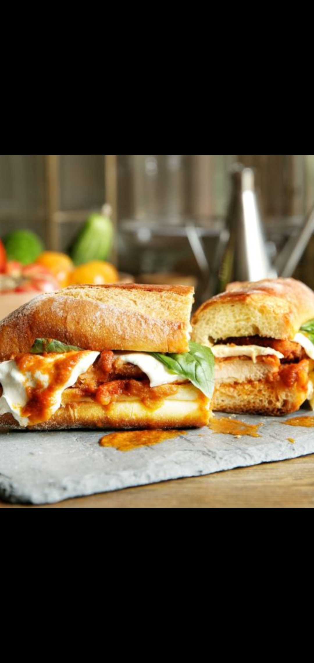 Order Spicy Chicken Cutlet Parmesan Signature Hot  Sandwich  food online from American Gourmet Foods Deli store, New York on bringmethat.com