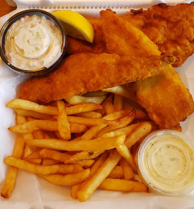 Order Fried Fish food online from Rookie Sports Bar & Grill store, Harrisburg on bringmethat.com