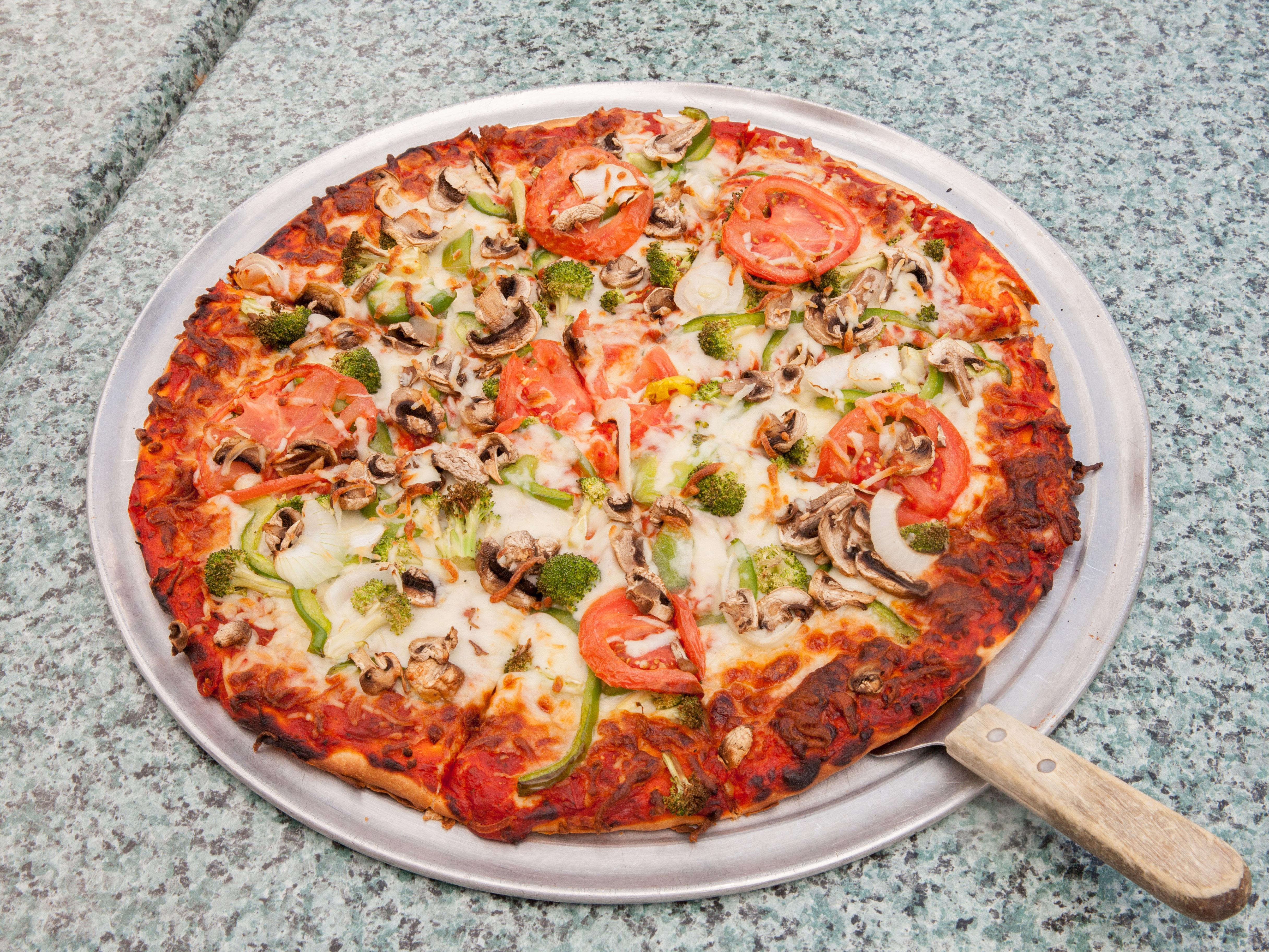 Order 16" Create Your Own Pizza food online from Gressos store, Columbus on bringmethat.com