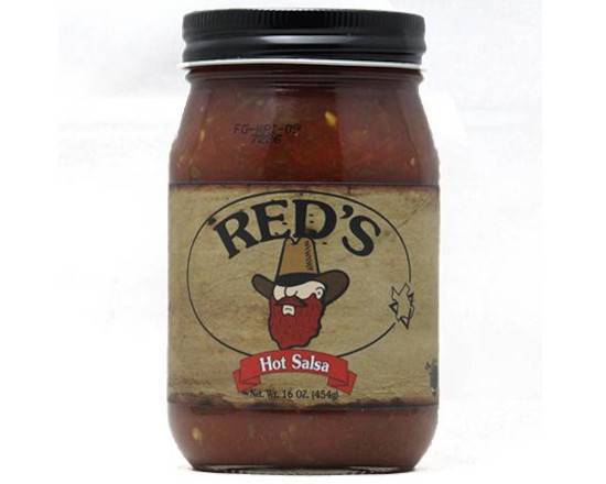Order Reds Hot Salsa (16 oz) food online from Urban Value Corner Store store, Dallas on bringmethat.com