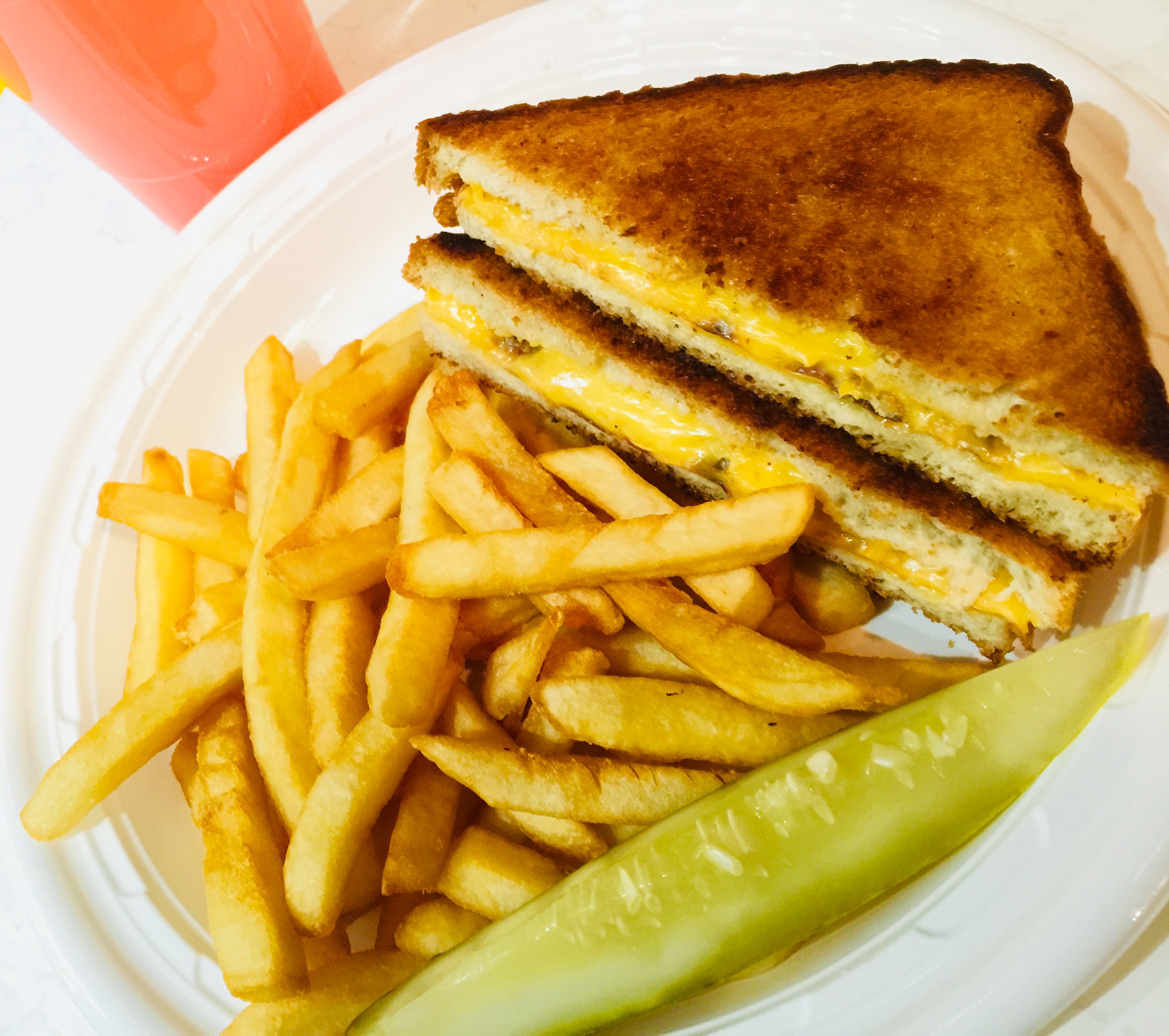 Order Grilled Cheese Sandwich Deluxe food online from Tio Pio store, Brooklyn on bringmethat.com