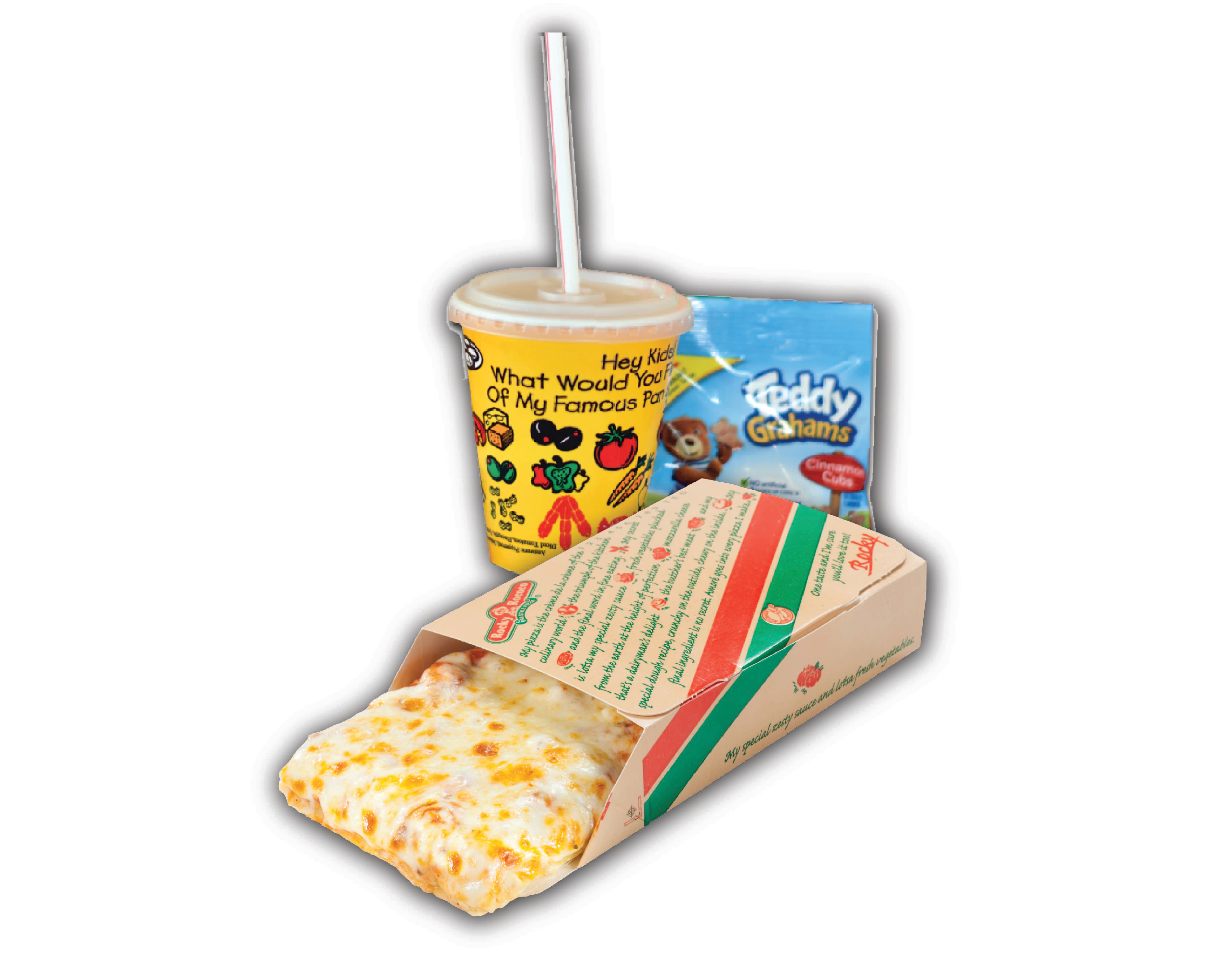 Order Kid's Pizza Slice - Kids food online from Rocky Rococo store, Wausau on bringmethat.com