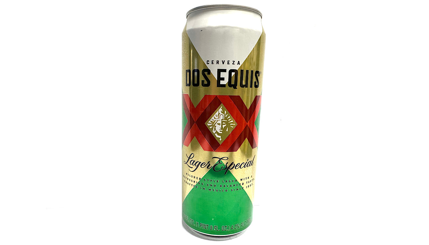 Order DOS EQUIS LARGE  24oz. CAN food online from K-Town Beer & Wine Food Mart store, Los Angeles on bringmethat.com
