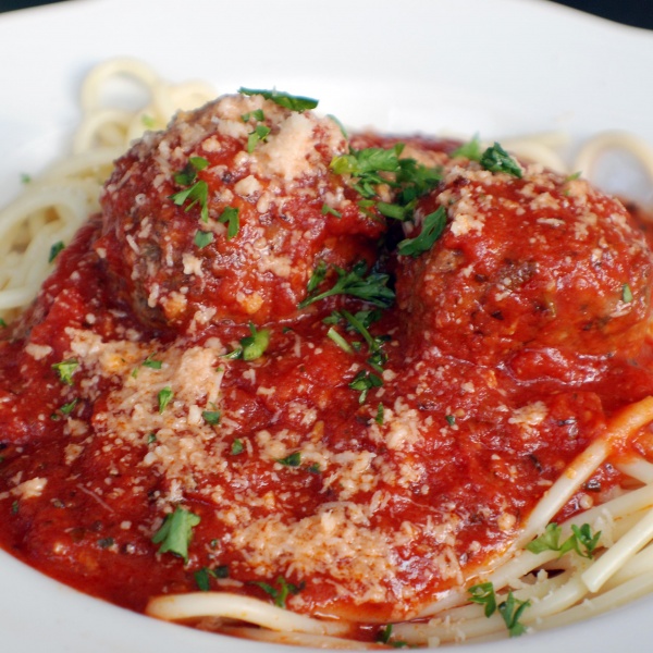 Order Spaghetti and Meatballs food online from Pizzeria De Milano store, Temecula on bringmethat.com