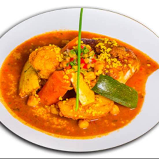 Order Chicken Couscous food online from Fadi's Mediterranean Grill store, Houston on bringmethat.com