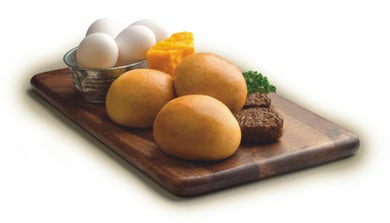 Order Sausage, Egg & Cheese Kolache food online from Kolache Factory Research store, The Woodlands on bringmethat.com
