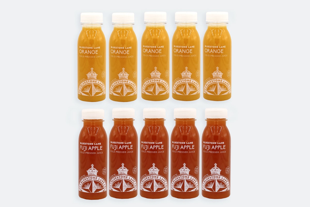 Order 10 Pack Assorted Classic Juices food online from Bluestone Lane Coffee store, San Francisco on bringmethat.com