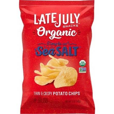 Order Late July Sea Salt Potato Chips (5 oz) food online from Goodees Cravings store, Marietta on bringmethat.com