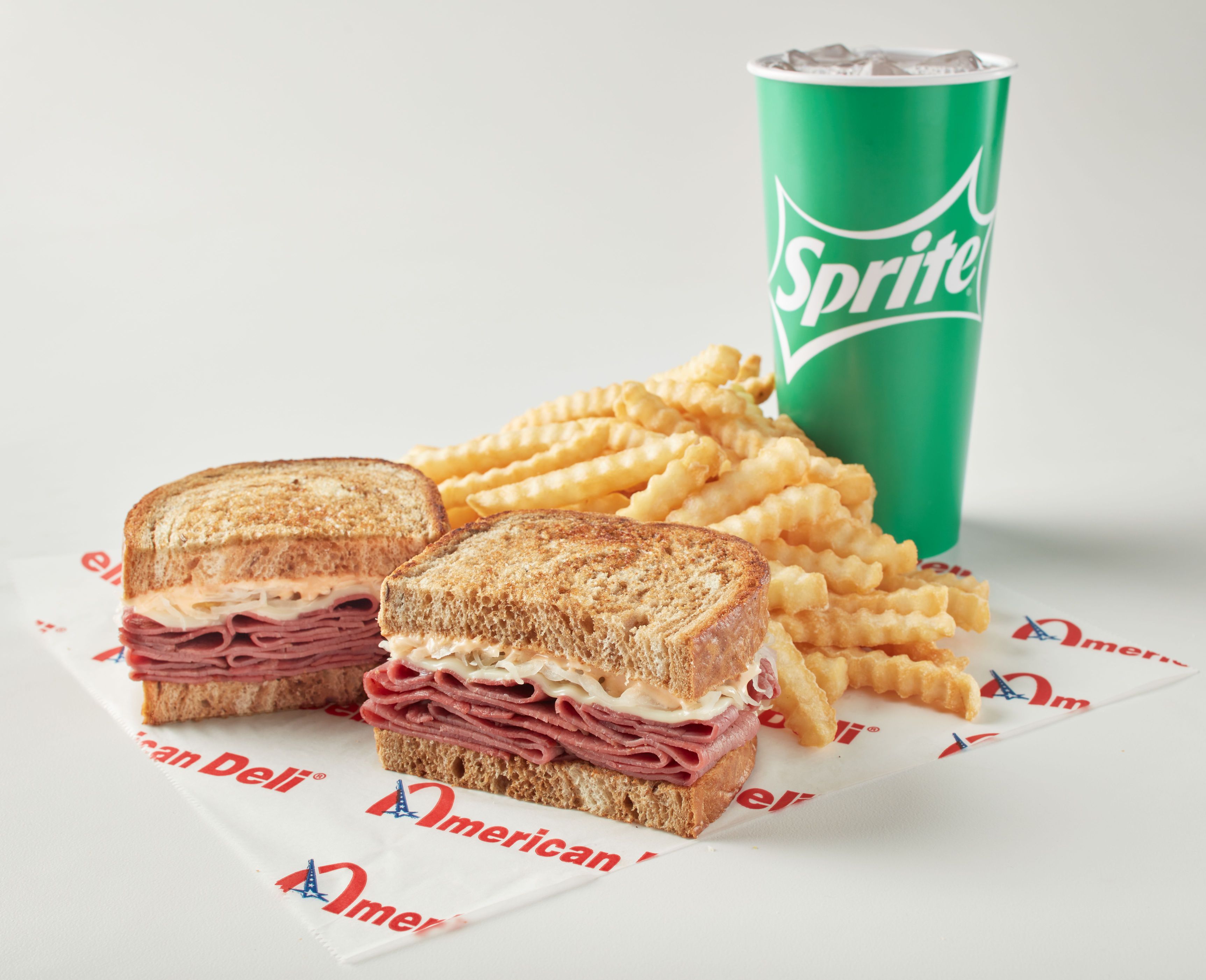 Order Reuben Combo food online from American Deli store, Roswell on bringmethat.com