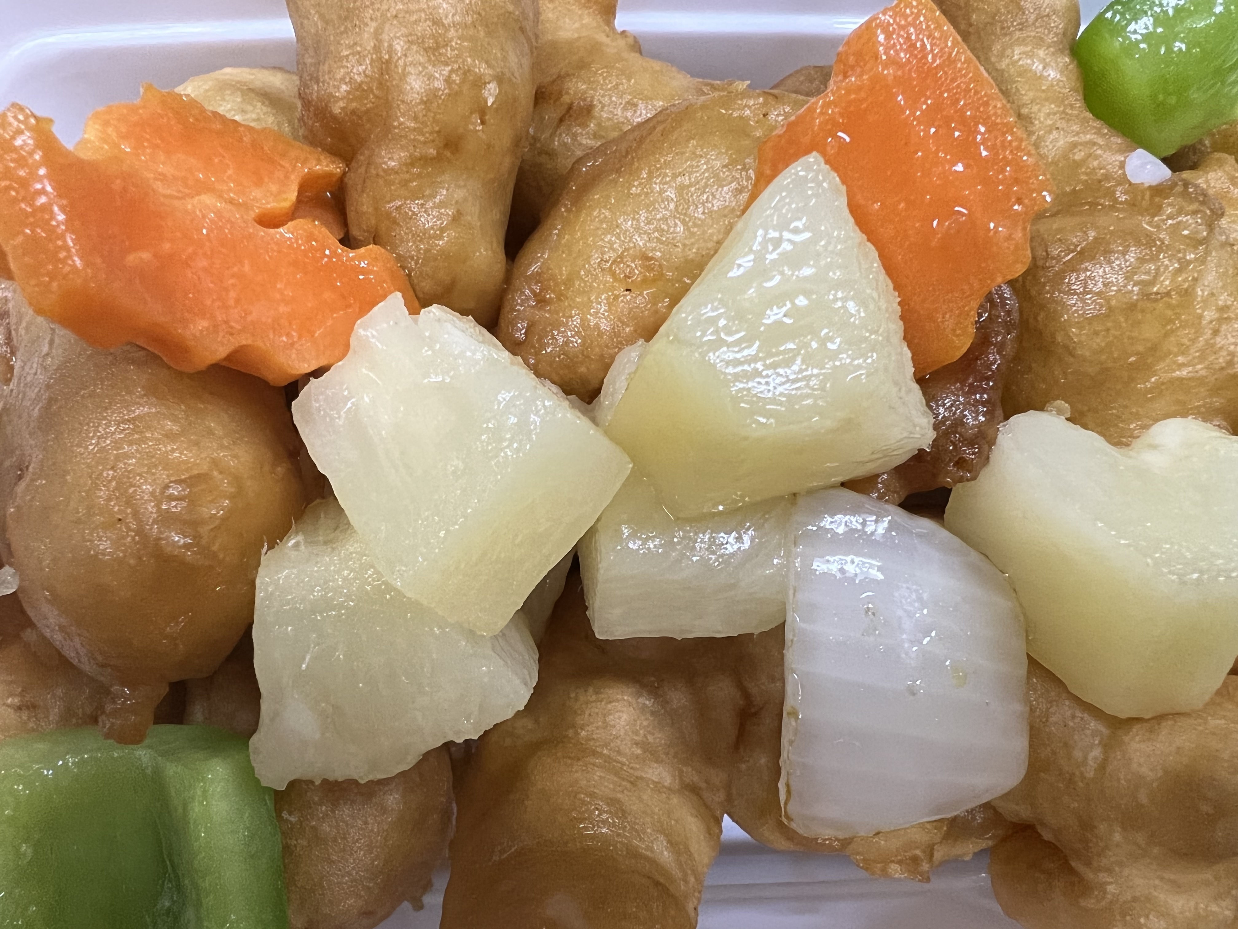 Order M19. Sweet Sour Chicken-甜酸鸡 food online from Soho Sushi store, Grand Rapids on bringmethat.com