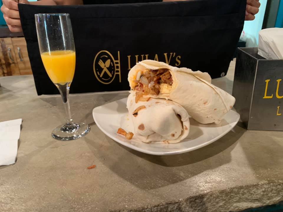 Order Big Burrito food online from V Lounge store, Cleveland on bringmethat.com