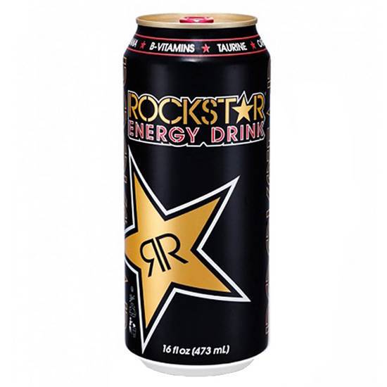 Order Rockstar Energy Drink Can (16 oz) food online from Gilligan Retail store, Chandler on bringmethat.com