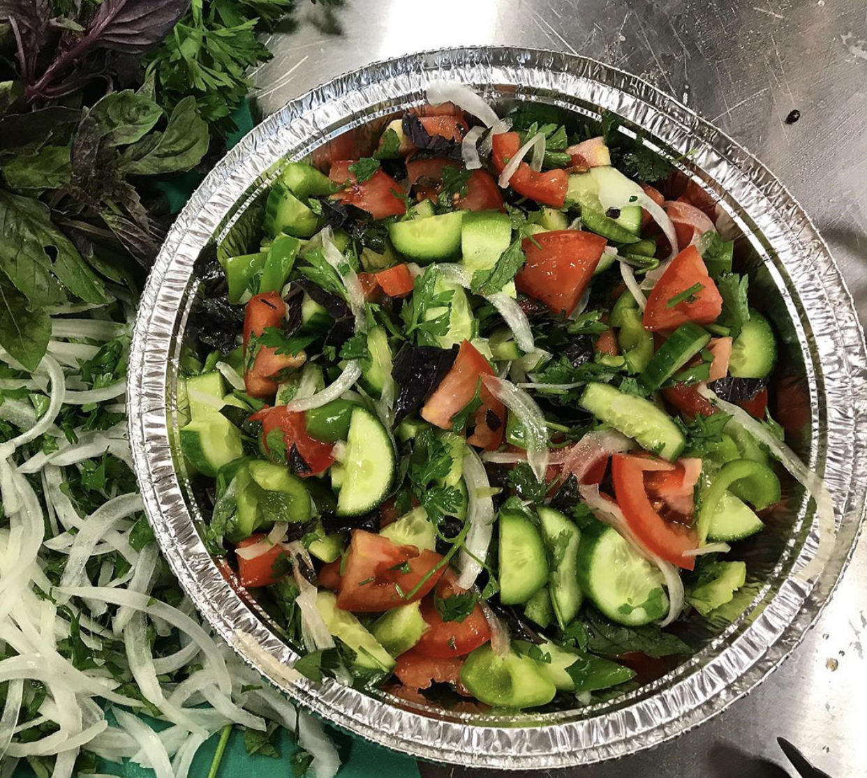 Order Armenian Salad food online from Cafe Areni store, Sherman Oaks on bringmethat.com