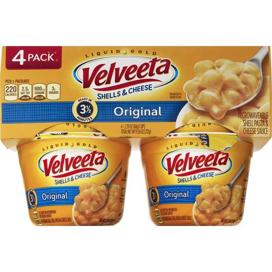 Order Velveeta Original Microwaveable Shells & Cheese Sauce food online from Cvs store, LOS ANGELES on bringmethat.com