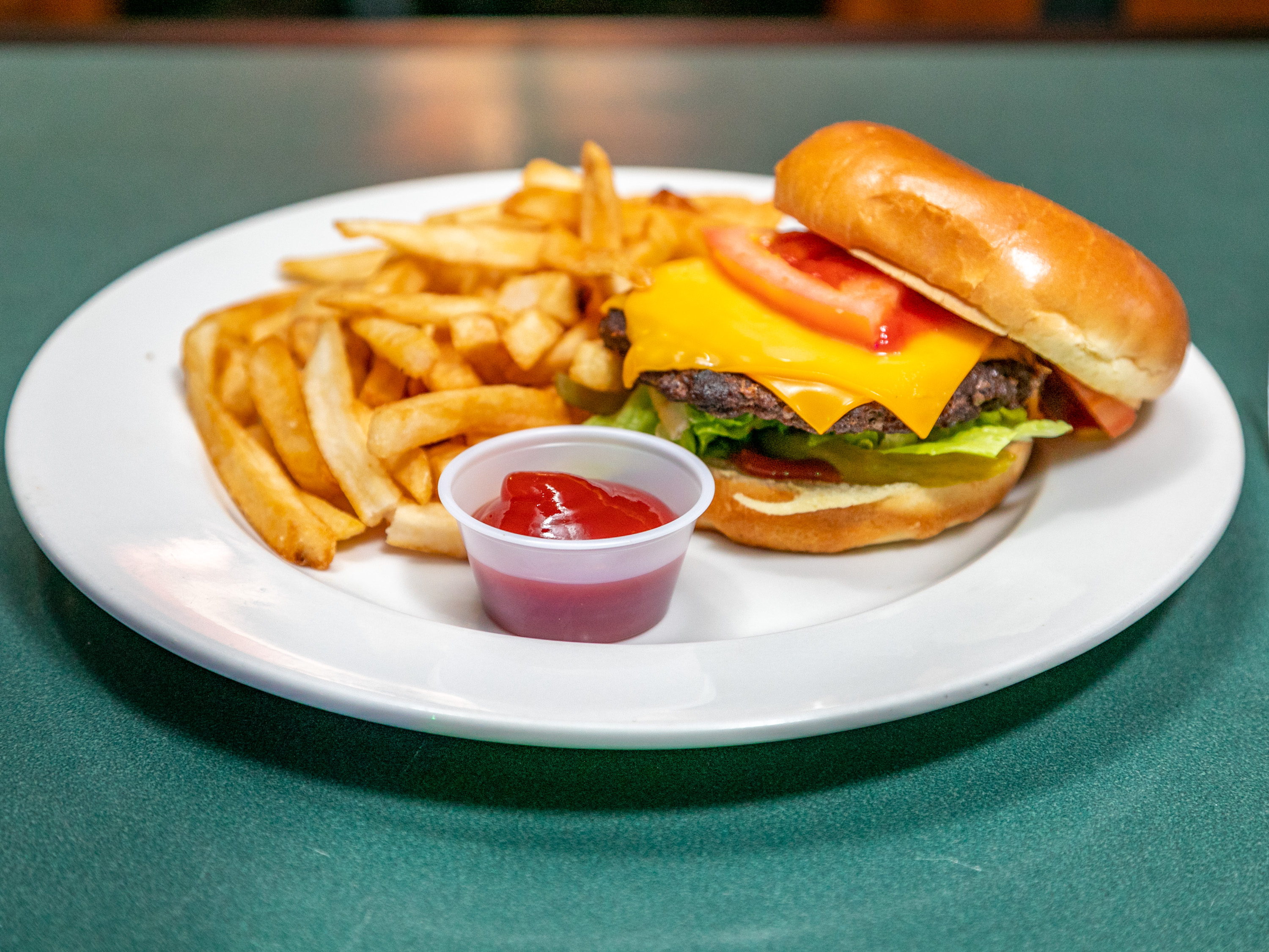 Order Classic Burger food online from Sahara Restaurant store, Maumee on bringmethat.com