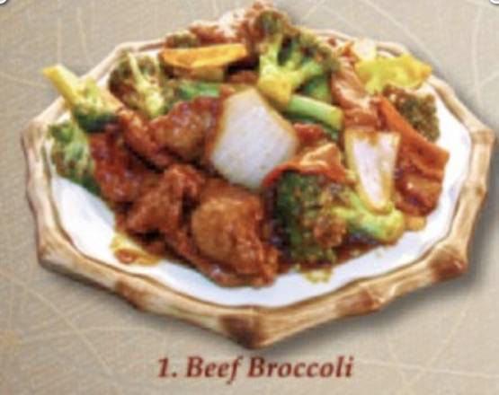 Order Beef Broccoli food online from Rice Bowl store, Bakersfield on bringmethat.com