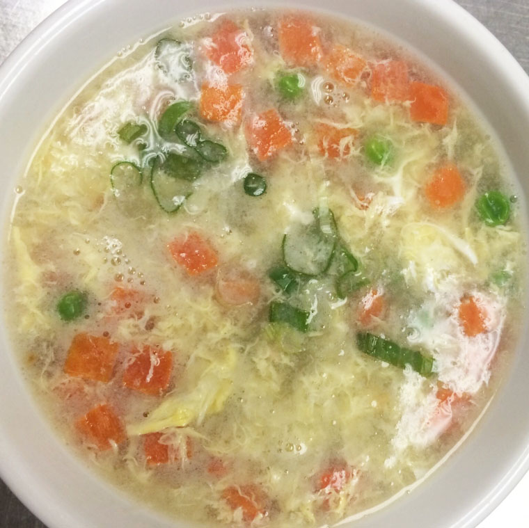 Order Egg Drop Soup food online from Thai Silver Spoon store, Springboro on bringmethat.com