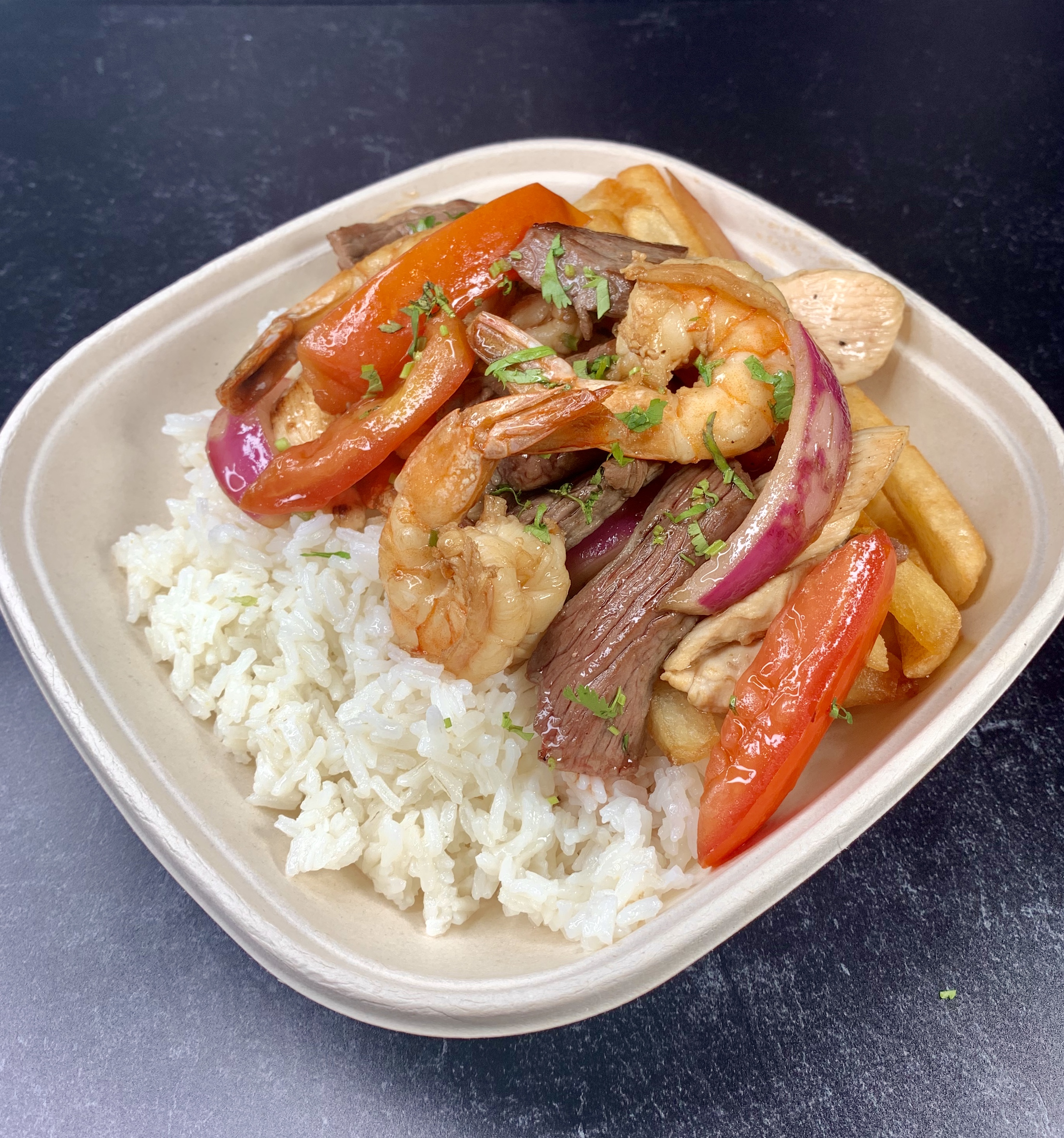 Order Saltado Mixto (Best in Town) food online from Aji Limo store, Ossining on bringmethat.com