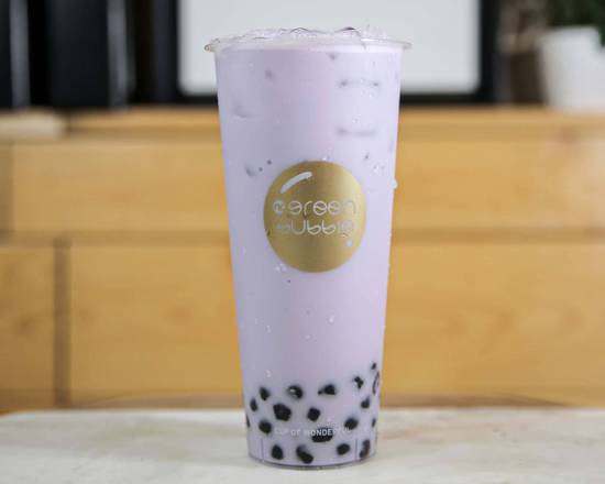 Order Taro Milk Tea food online from Mr. Green Bubble store, Menlo Park on bringmethat.com