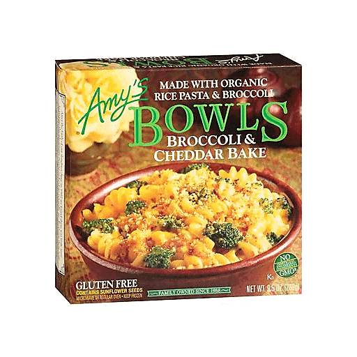 Order Amy's Organic Bowls Broccoli and Cheddar Bake (9.5 OZ) 40627 food online from Bevmo! store, Chico on bringmethat.com
