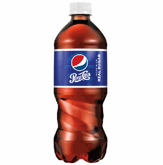 Order Pepsi - 20 Oz food online from IV Deli Mart store, Goleta on bringmethat.com