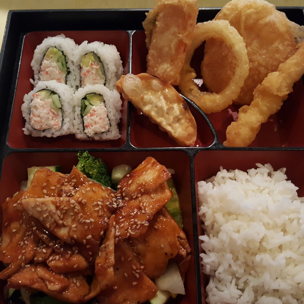 Order Chicken Teriyaki Bento Box food online from Sushi Shack store, Plano on bringmethat.com