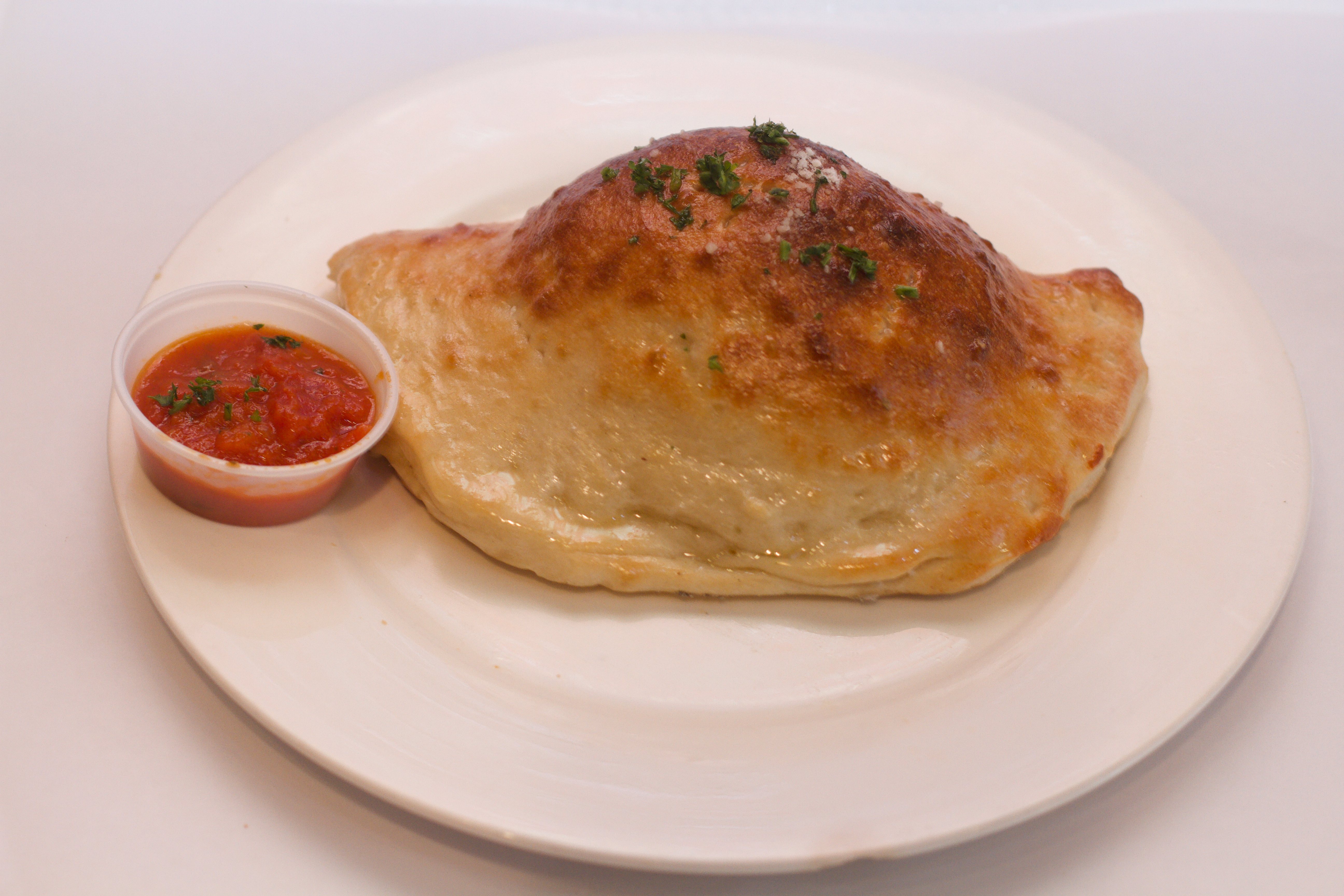 Order Meatball Calzone food online from I Heart Pizza Ny store, New York on bringmethat.com
