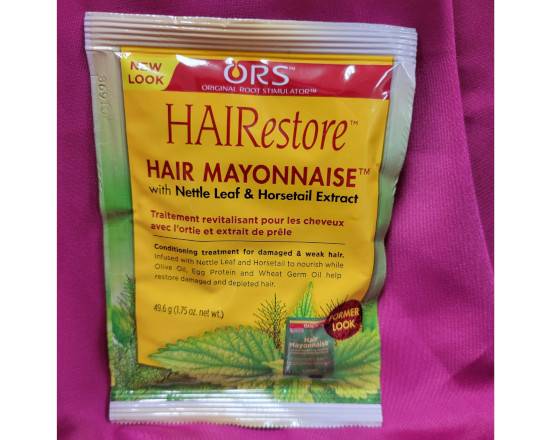 Order ORS HAIRestore Hair-Mayonnaise with Nettle Leaf & Horsetail Extract food online from iDa Beauty Supply Store store, Middletown on bringmethat.com