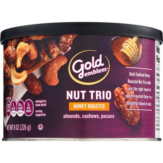 Order Gold Emblem Honey Roasted Nut Trio, 8 OZ food online from CVS store, FOWLER on bringmethat.com