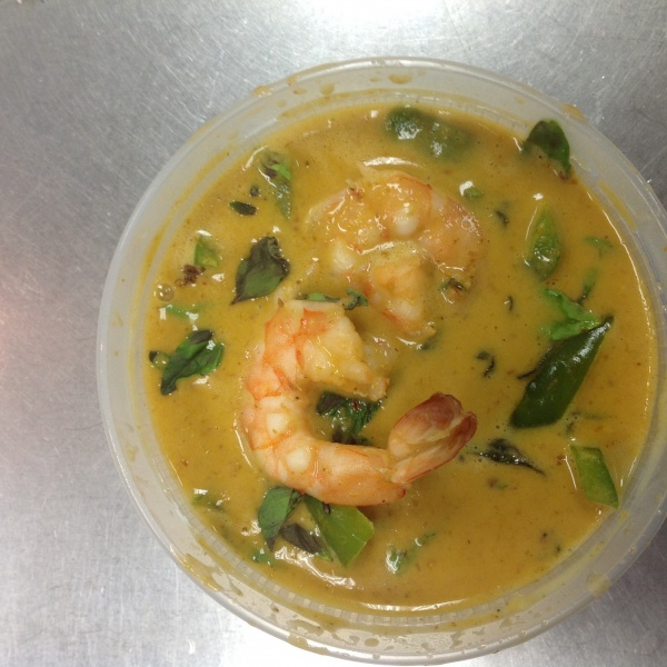 Order 28. Panang Curry food online from Poom Thai Cuisine store, Santa Monica on bringmethat.com