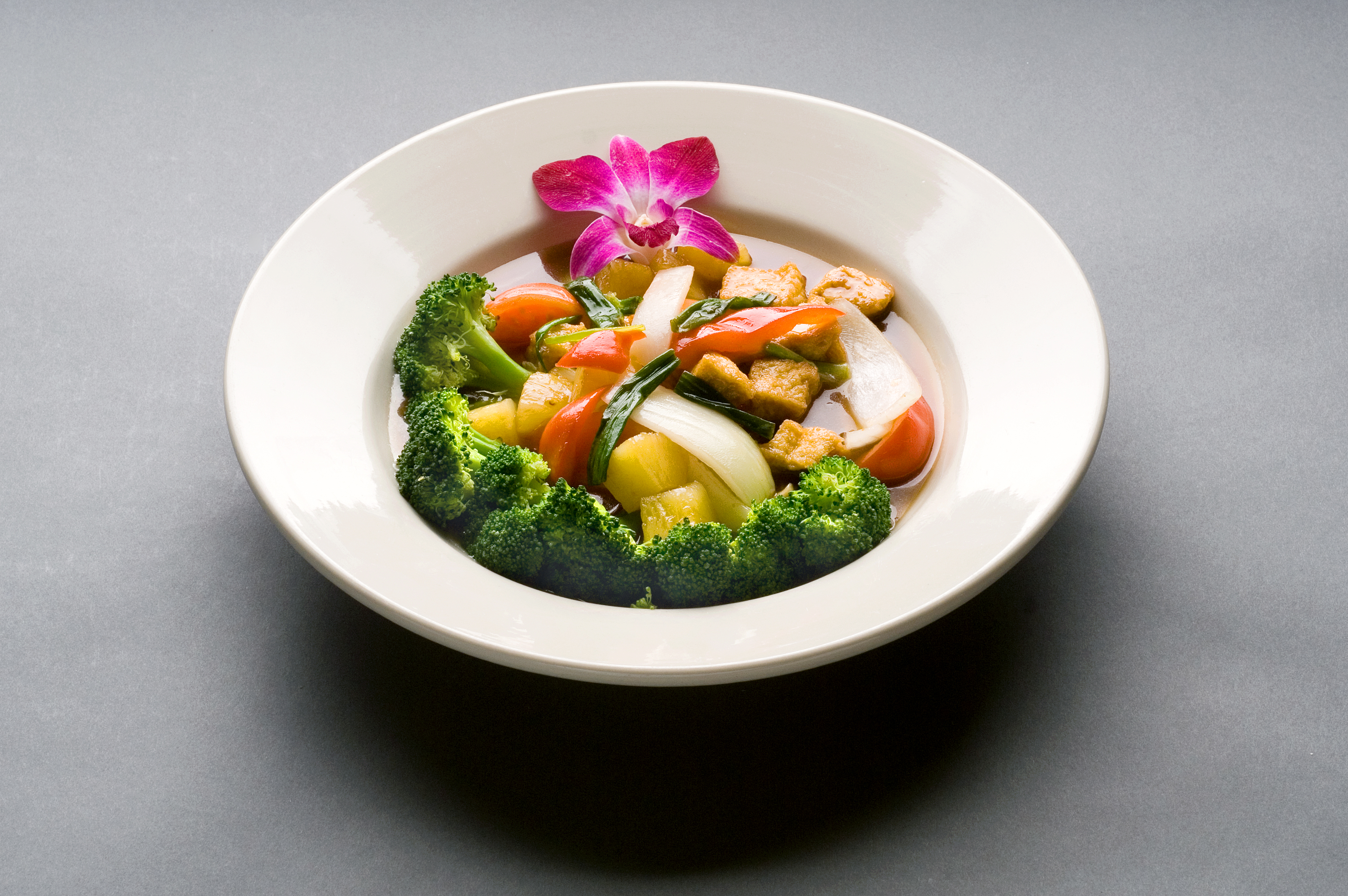 Order Tamarind Tofu Dinner food online from Orchid Thai Restaurant & Bar store, Falmouth on bringmethat.com