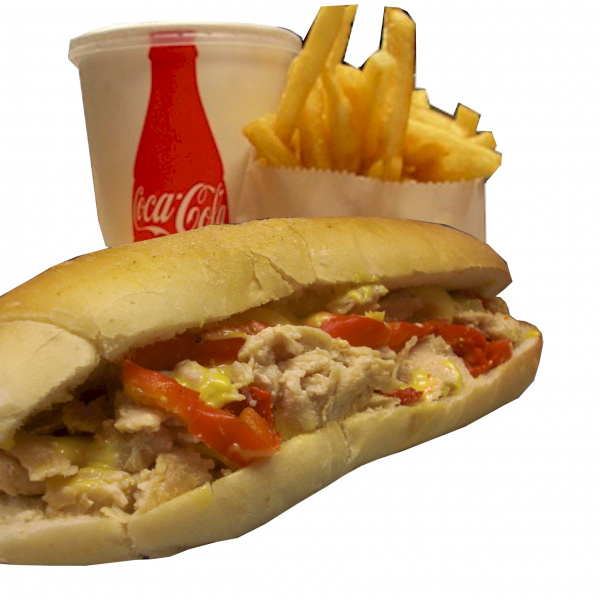 Order Small Chicken Cheesesteak food online from Lil Burgers store, Nutley on bringmethat.com