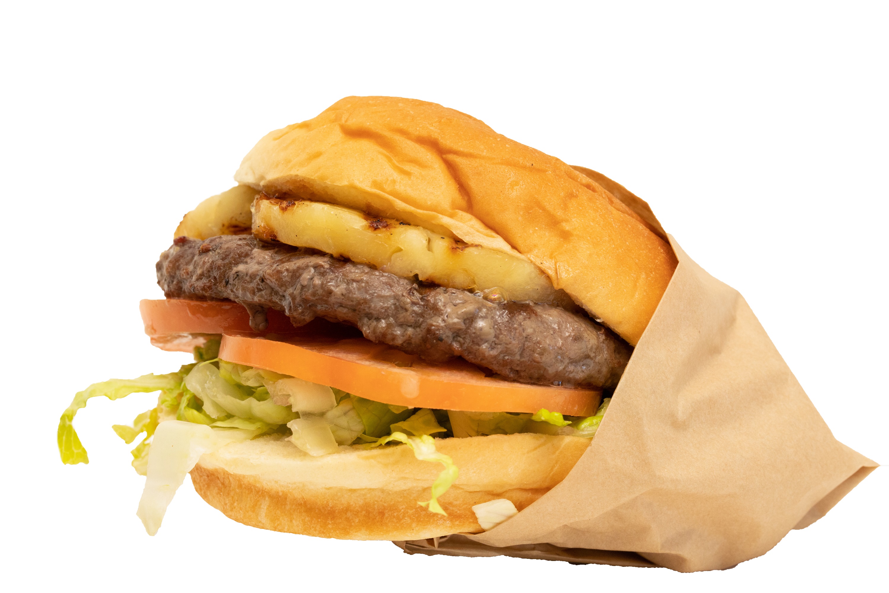 Order Hawaiian Burger food online from Stix & Straws store, El Segundo on bringmethat.com