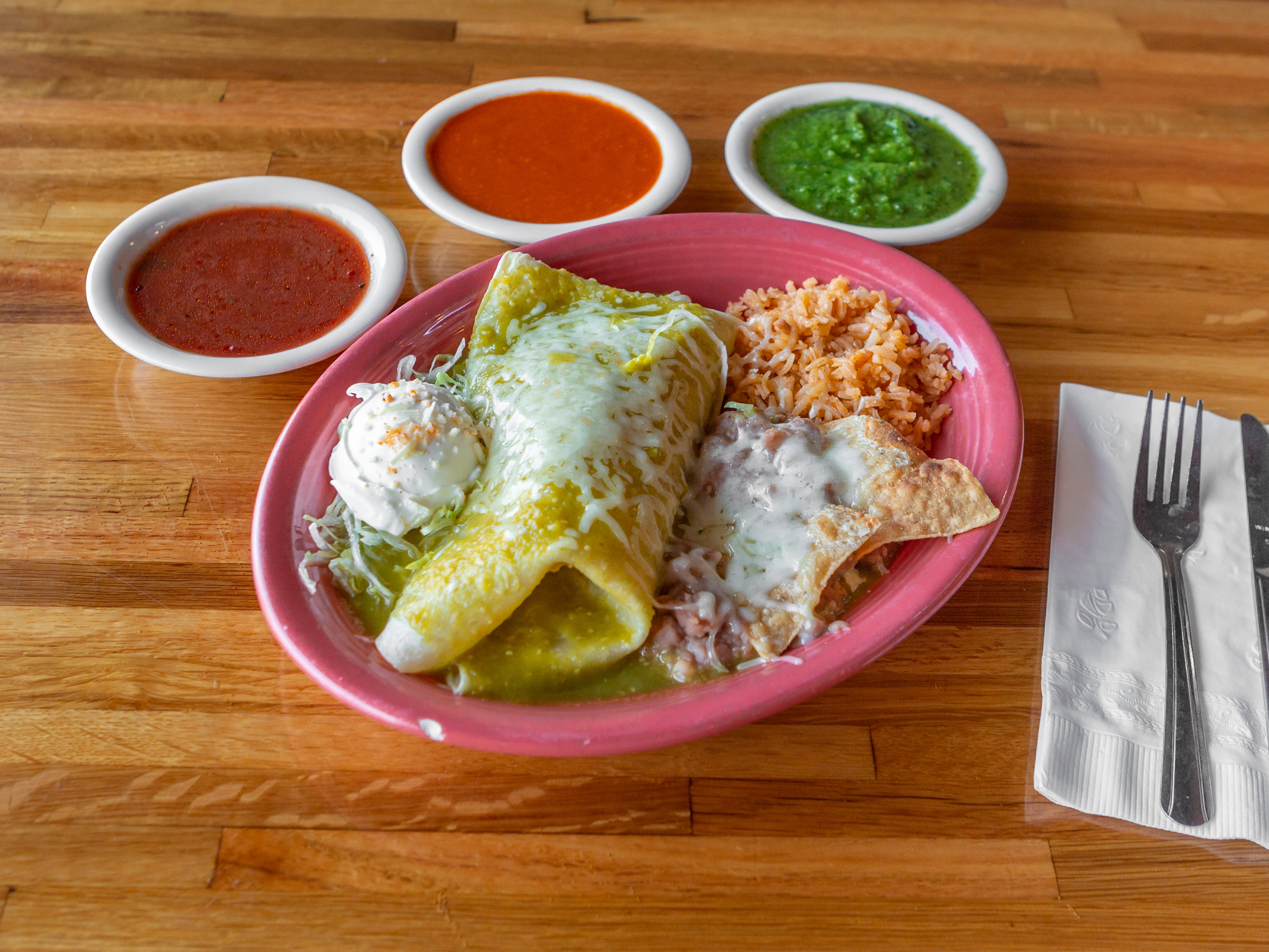 Order Crab Burrito food online from Norte Mexican Food store, Carlsbad on bringmethat.com