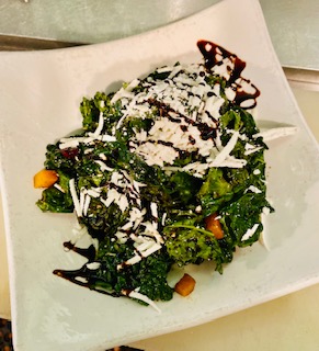 Order Chopped Raw Tuscan Kale Salad  food online from The Quarter store, Brooklyn on bringmethat.com