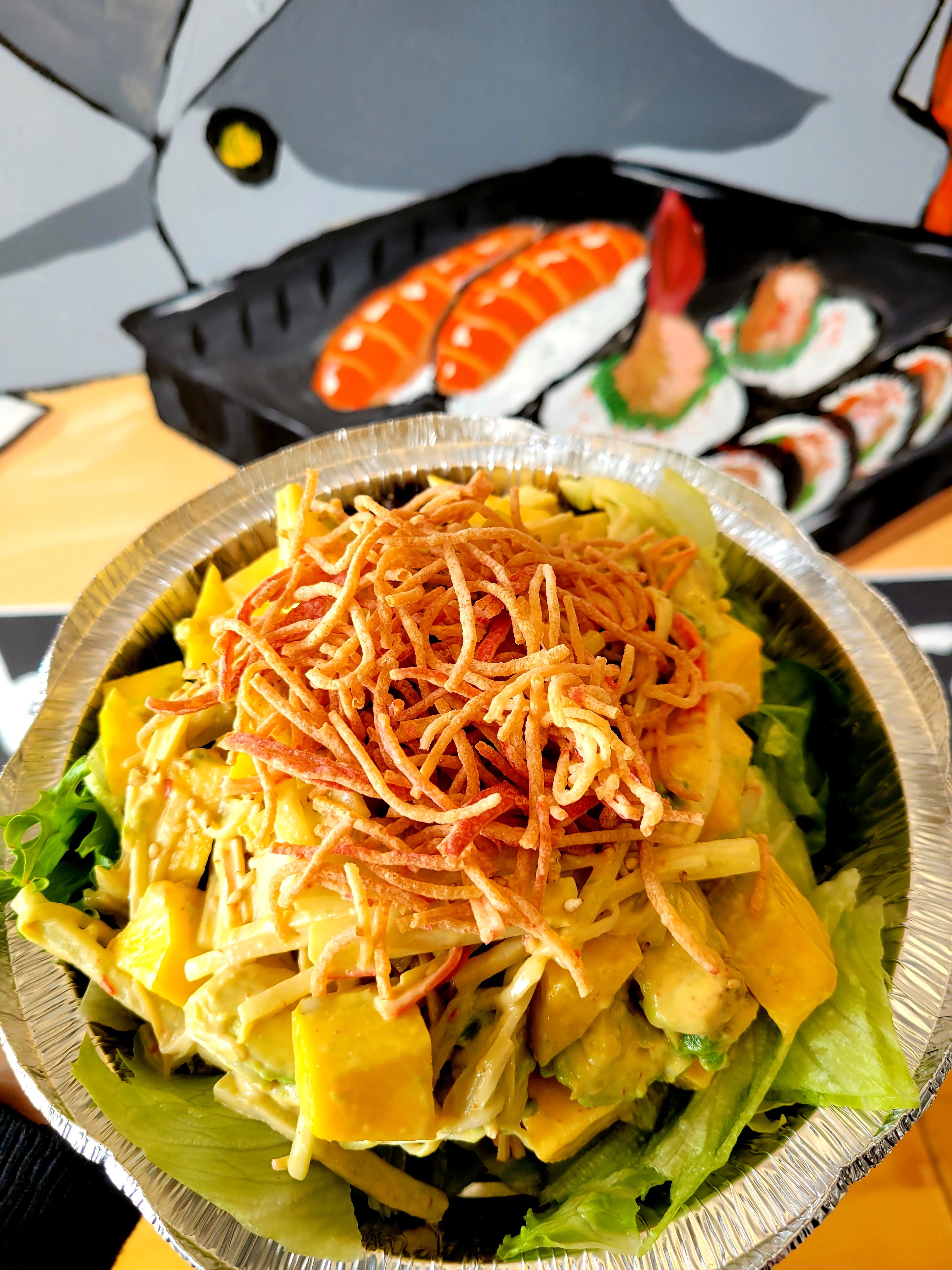 Order Hawaii Salad food online from Sushi To Go Cherry Hill store, Cherry Hill on bringmethat.com