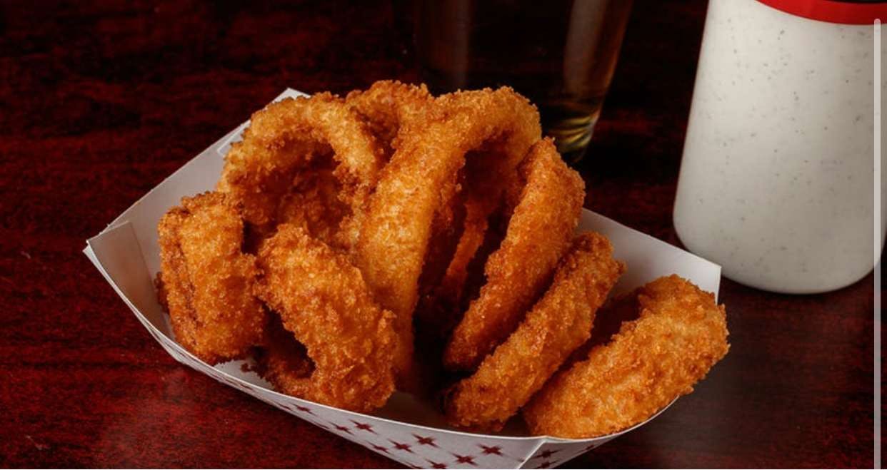 Order Onion Rings - Side food online from Wings Pizza N Things store, Temple on bringmethat.com