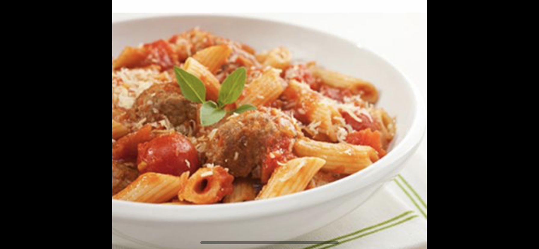 Order Meatball Parmesan Pasta food online from Crazy Dough store, Brighton on bringmethat.com