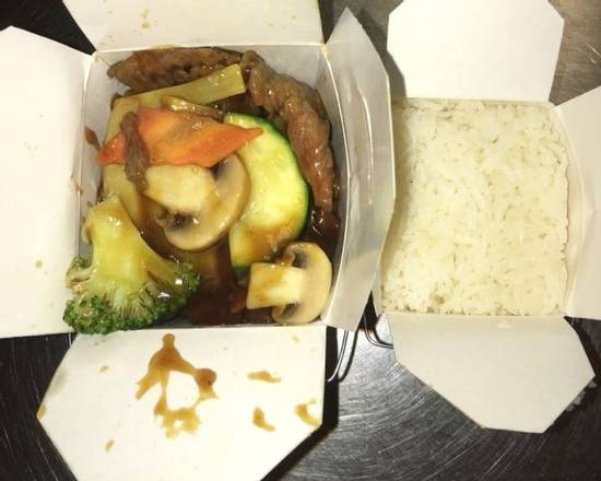 Order 44.Beef with  Mixed Vegetables food online from Panda Garden Buffet Inc store, Cookeville on bringmethat.com