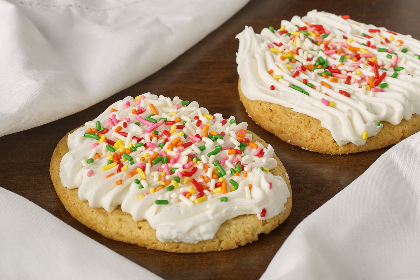 Order Sugar Frosted Cookie 1/2 Dozen  food online from Mrs. Fields store, Chicago on bringmethat.com