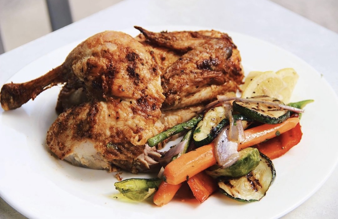 Order Bell and Evans All Natural Herb Roasted Half Chicken food online from Ej's luncheonette store, New York on bringmethat.com