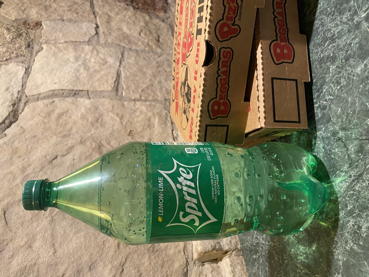 Order Sprite 2Liter food online from Beggars Pizza store, Gary on bringmethat.com
