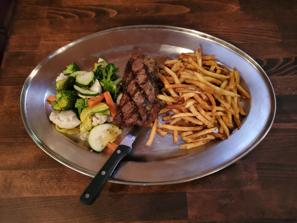 Order NY Strip food online from Saddle Ranch Chop House store, West Hollywood on bringmethat.com