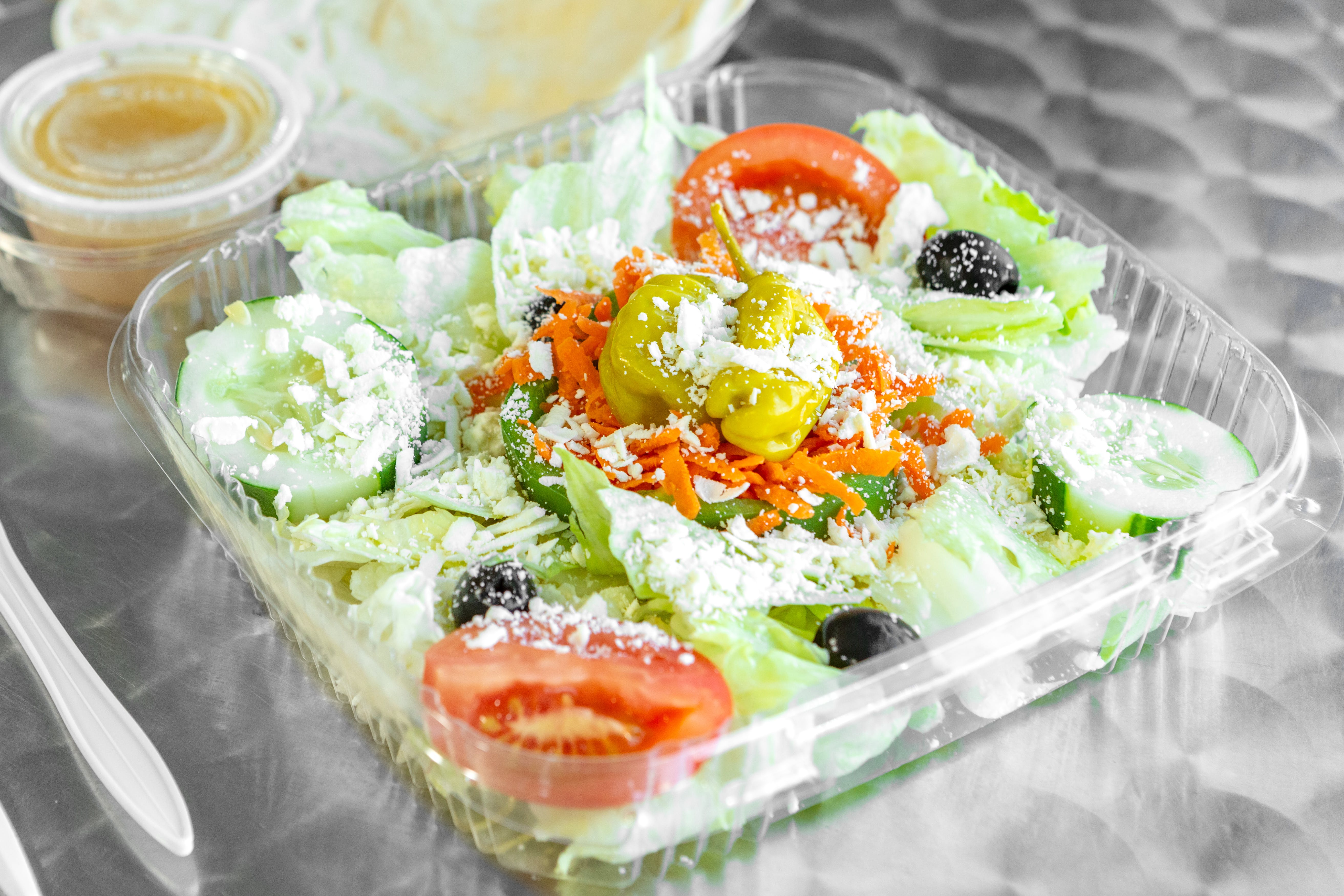 Order Greek Salad - Salad food online from Arboretum store, Roslindale on bringmethat.com