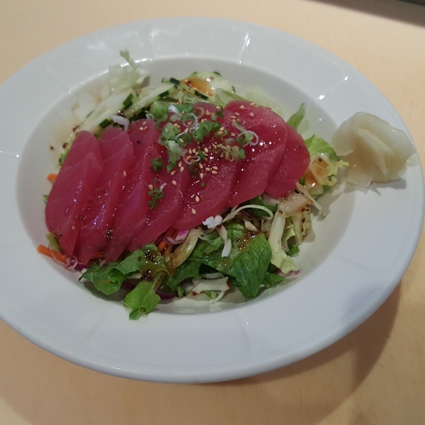 Order Tuna Sashimi Salad food online from Toyo Sushi store, Torrance on bringmethat.com