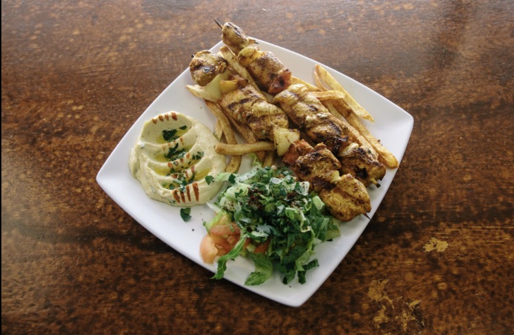 Order Shish Taouk food online from Amena Mediterranean Cafe and Bakery store, Las Vegas on bringmethat.com